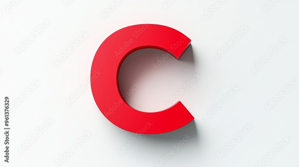 Fototapeta premium 3D letter 