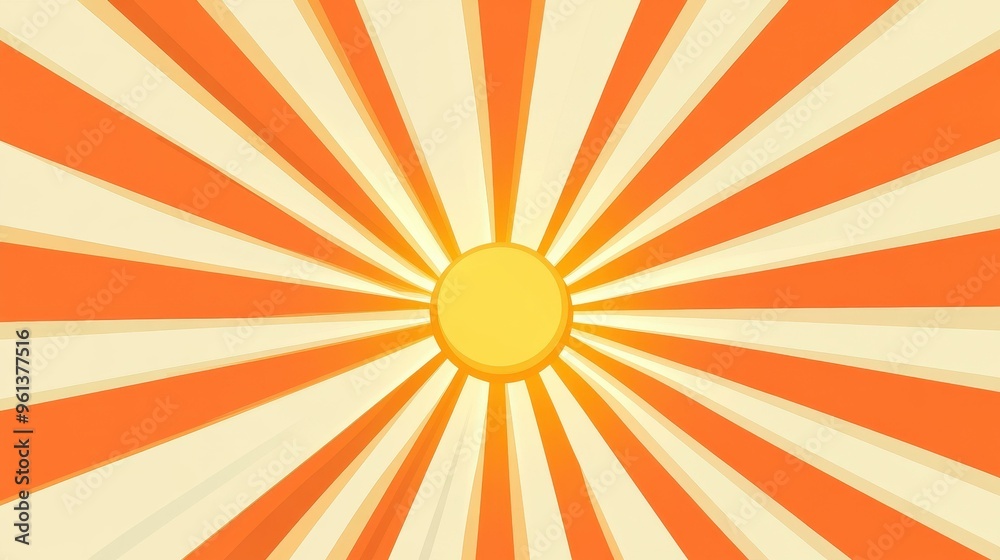 Bright sunburst rays in yellow create a cheerful backdrop, perfect for modern art and playful illustrations. Bright sunburst rays in yellow create a cheerful backdrop, perfect for modern art and playful illustrations.
