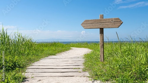 Signposts Guiding the Path to Fulfilling Dreams - Conceptual Image of Directional Signs Pointing Towards Success and Achievements