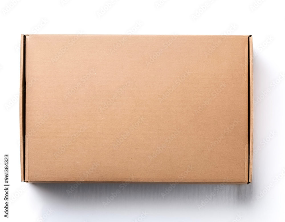 Cardboard box, isolated on white background Cardboard box, isolated on white background