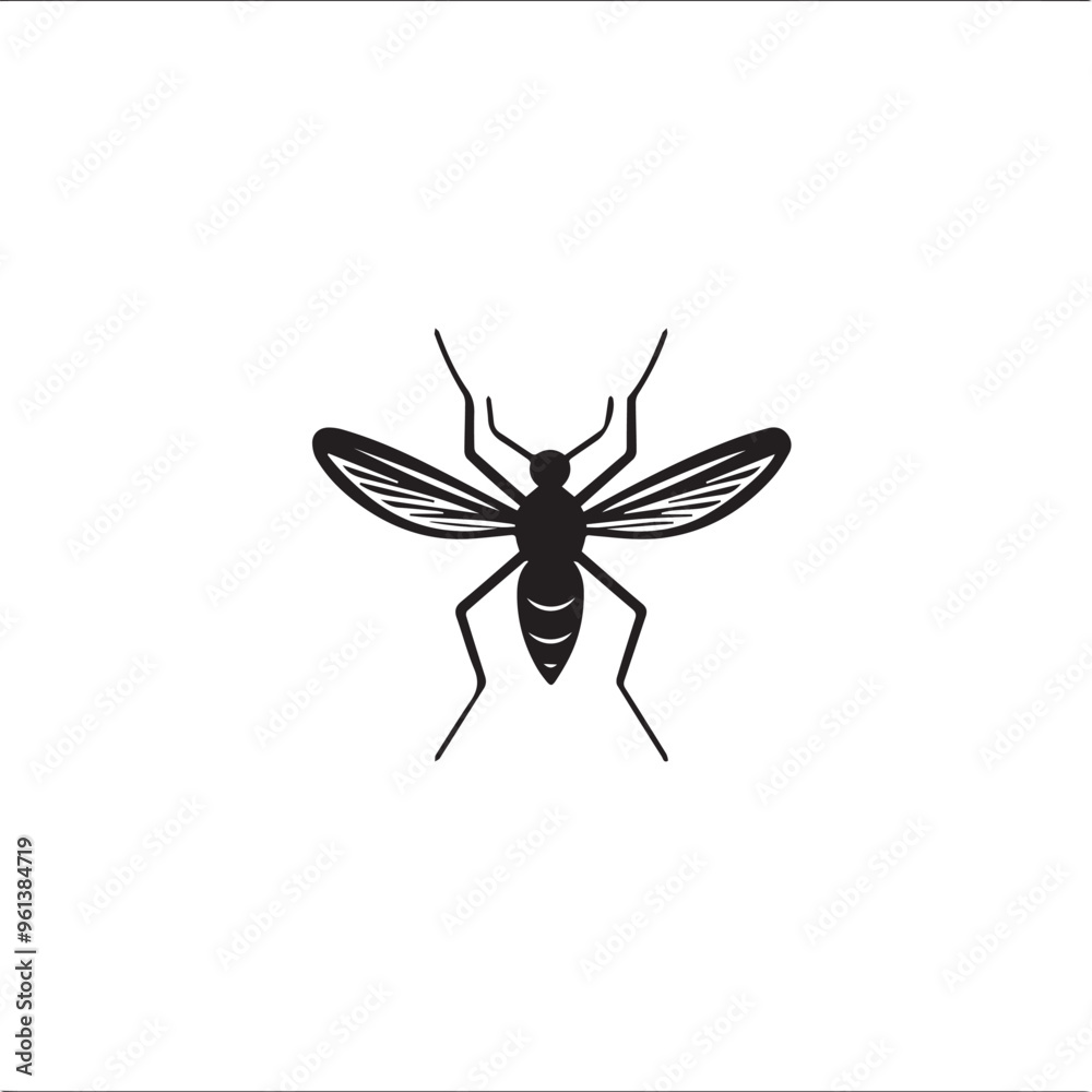 Mosquito in cartoon, doodle style . Image for t-shirt, web, mobile apps and ui. Isolated 2d vector illustration in logo, icon, sketch style, Eps 10, black and white. AI Generative Mosquito in cartoon, doodle style . Image for t-shirt, web, mobile apps and ui. Isolated 2d vector illustration in logo, icon, sketch style, Eps 10, black and white. AI Generative