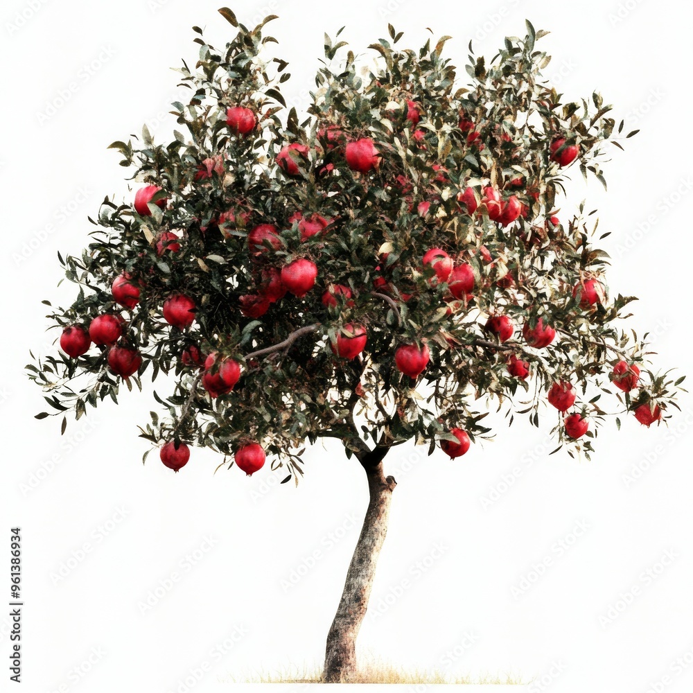 A 3D illustration of an isolated Banksia Serrata tree on a transparent background A 3D illustration of an isolated Banksia Serrata tree on a transparent background