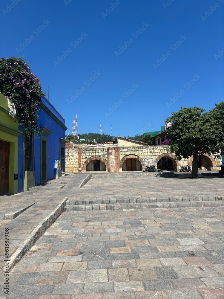 Obraz premium Old town in Mexico 