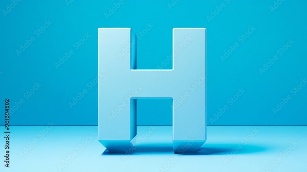 3D letter 3D letter
