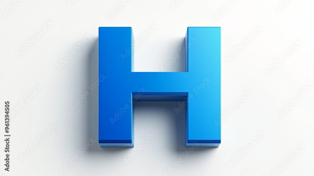 Obraz premium 3D letter 