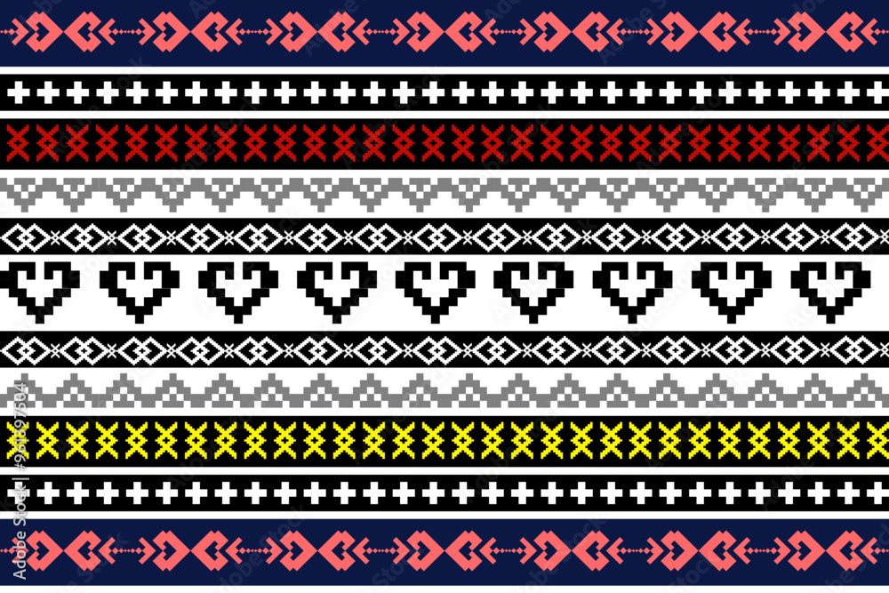set of pixel seamless patterns set of pixel seamless patterns