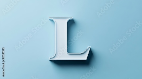 3D letter 