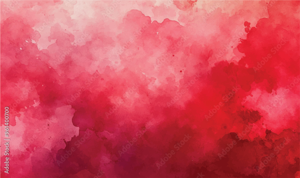 Red Watercolor Abstract Background, Texture Red Watercolor Abstract Background, Texture