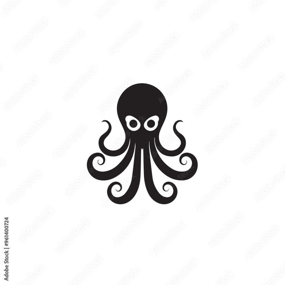 Octopus in cartoon, doodle style . Image for t-shirt, web, mobile apps and ui. Isolated 2d vector illustration in logo, icon, sketch style, Eps 10, black and white. AI Generative Octopus in cartoon, doodle style . Image for t-shirt, web, mobile apps and ui. Isolated 2d vector illustration in logo, icon, sketch style, Eps 10, black and white. AI Generative