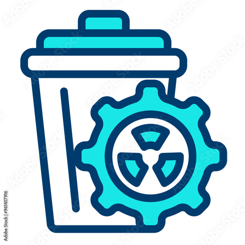 Hazardous Waste Management Icon