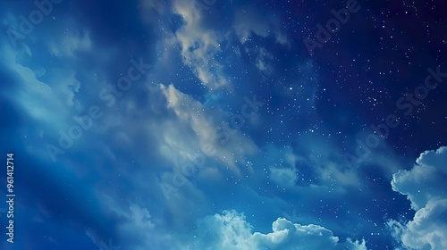 Background_banner_Milky_way_night_sky_Space_background