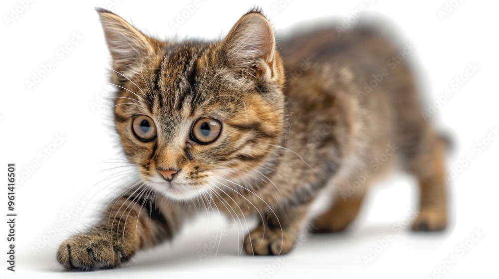 Obraz premium Cute Kitten Walking