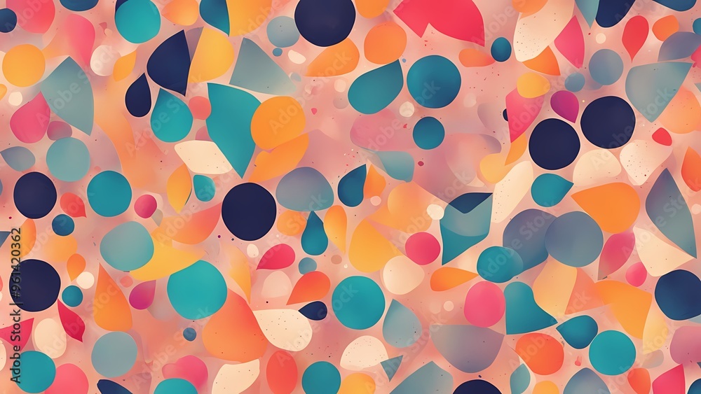 seamless pattern with circles seamless pattern with circles