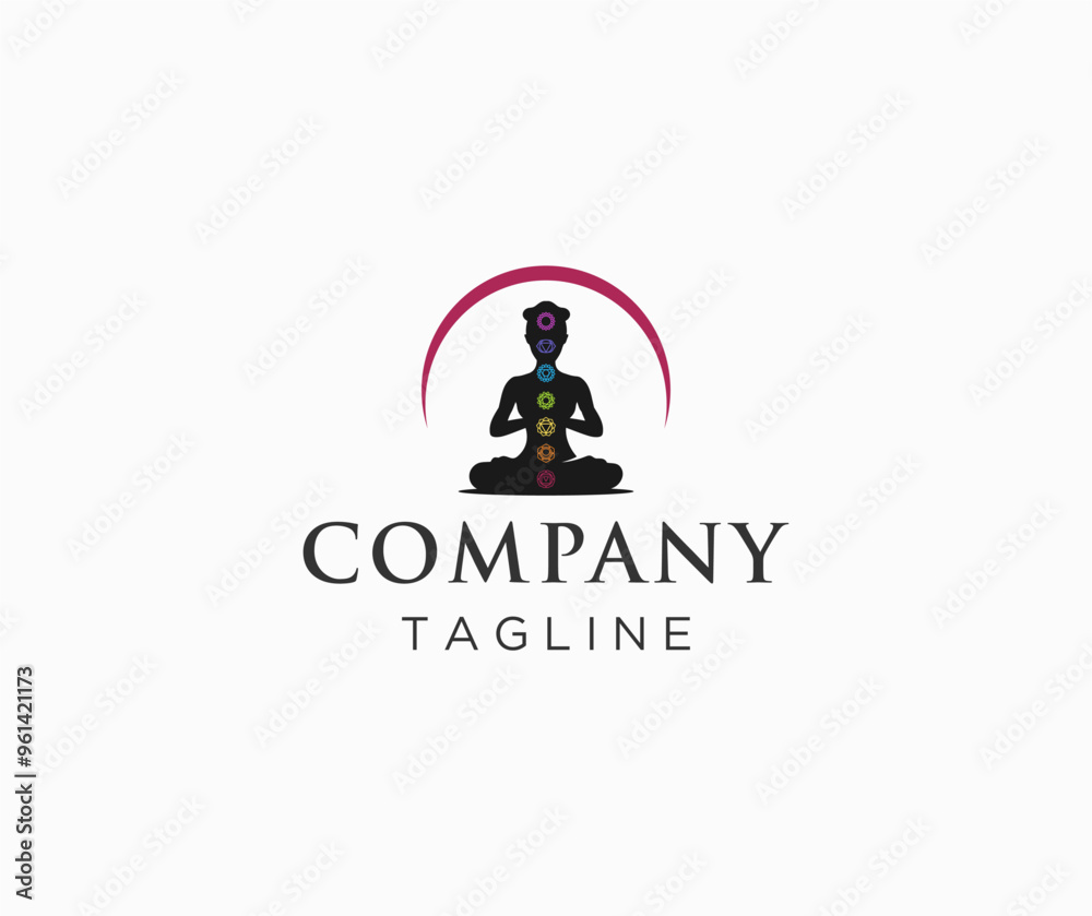 business logo yoga design