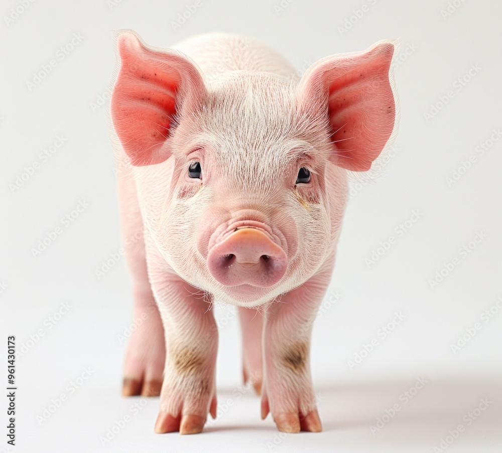 Cute Piglet Portrait Cute Piglet Portrait