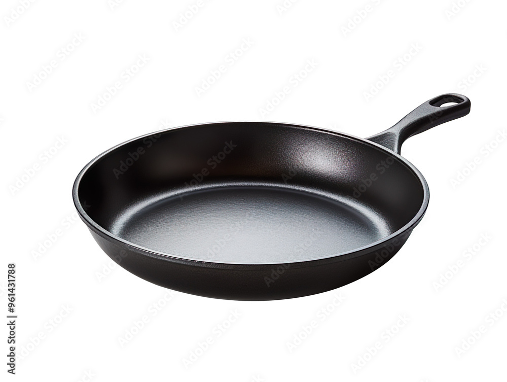 Frying pan isolated on transparent and white background Frying pan isolated on transparent and white background
