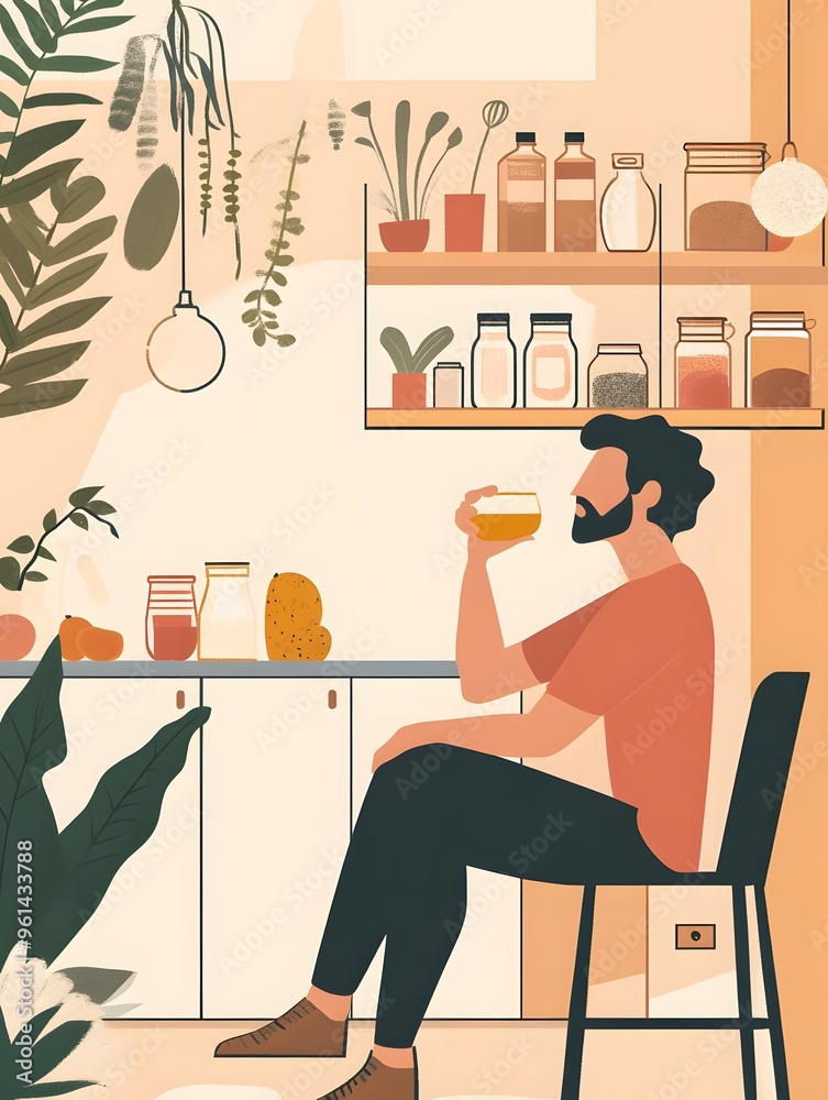 person in cafe person in cafe