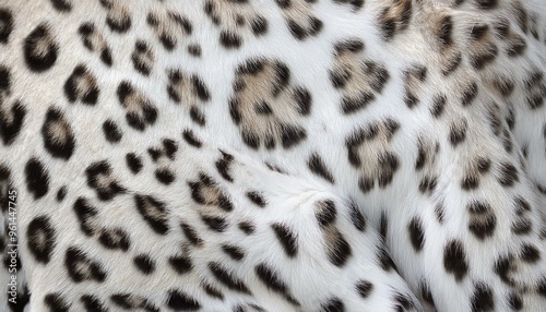 Leopard fur texture skin seamless pattern background