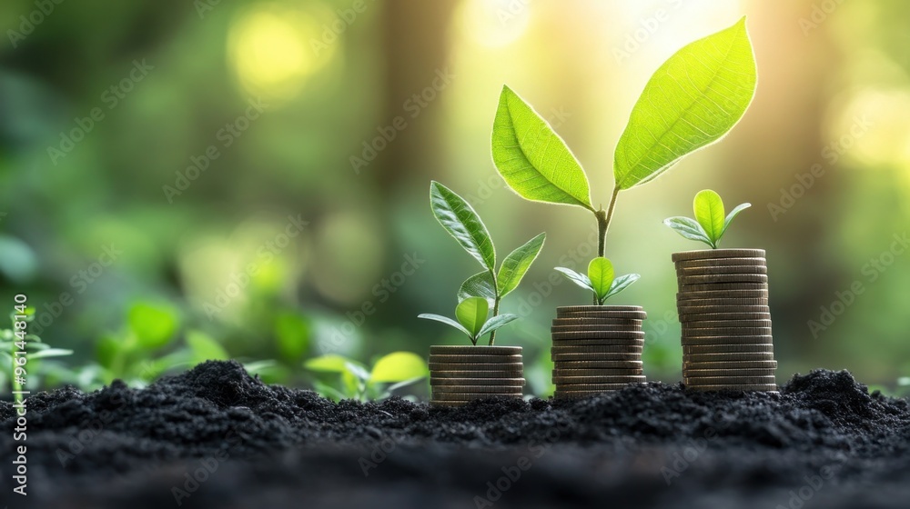 Growth and Prosperity: A Visual Representation of Financial Success Growth and Prosperity: A Visual Representation of Financial Success