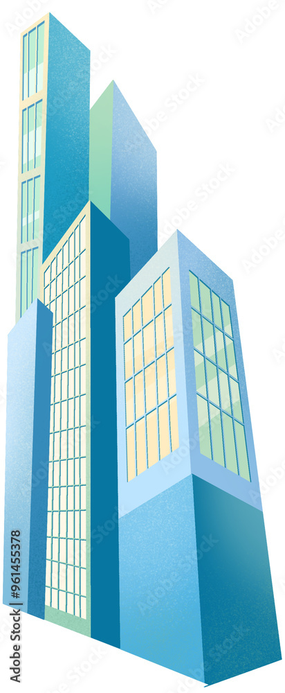 Skyscraper Building Illustration Skyscraper Building Illustration
