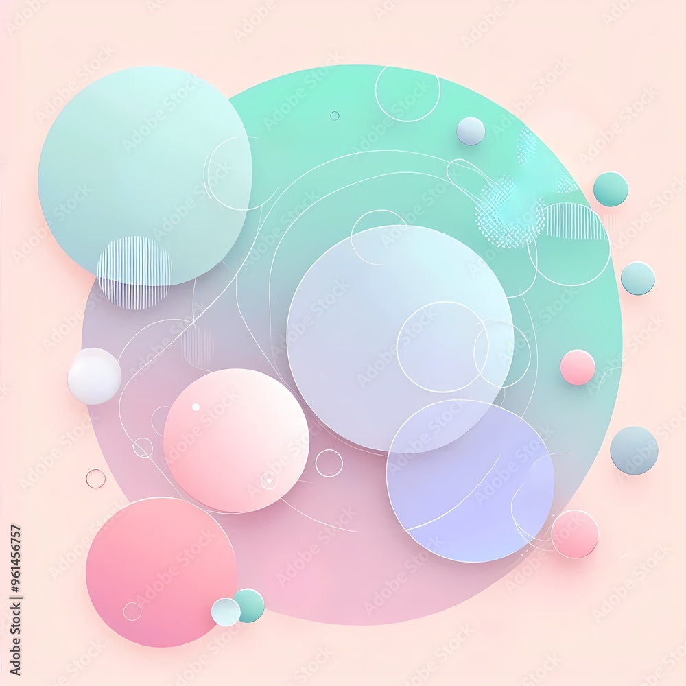 Soft pastel-colored abstract background Soft pastel-colored abstract background