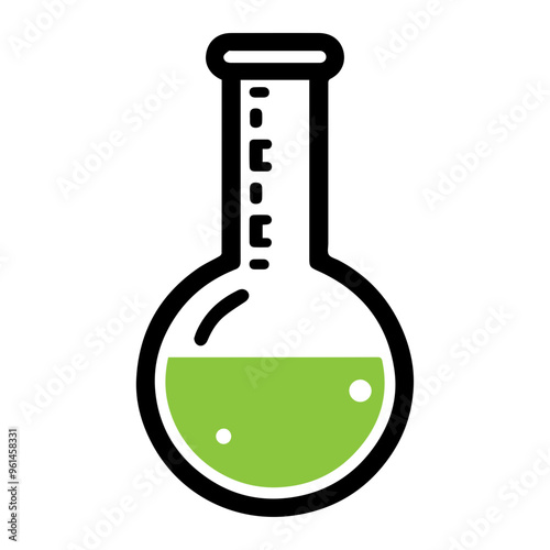 Vector laboratory  flask icon