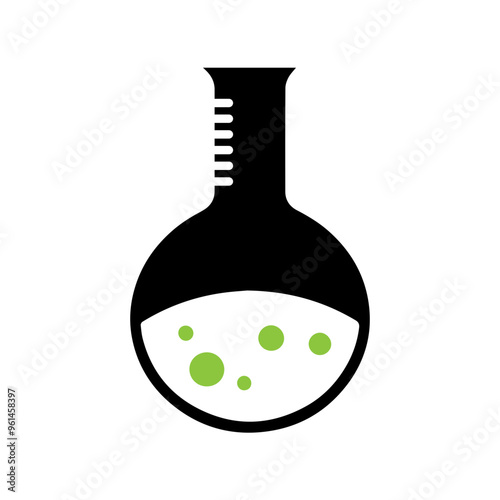 Vector laboratory  flask icon