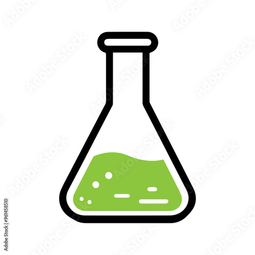 Vector laboratory  flask icon