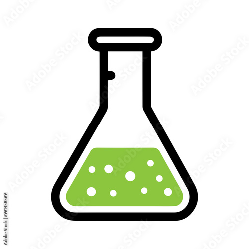 Vector laboratory  flask icon