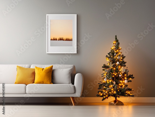 A minimalistic Christmas sc...