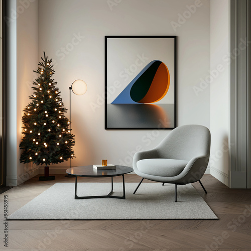 A minimalistic Christmas sc...