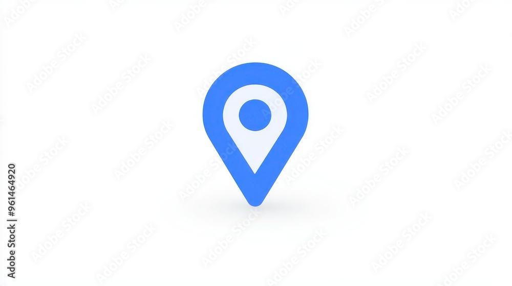 Blue Information Icon on White Background - Simple Design for Websites and Presentations Blue Information Icon on White Background - Simple Design for Websites and Presentations