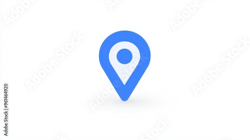 Free Download Blue Information Icon on White Background - Simple Design for Websites and Presentations - GFXLoad