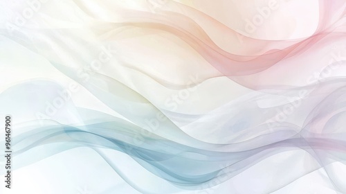 Abstract Pastel Waves Background Texture