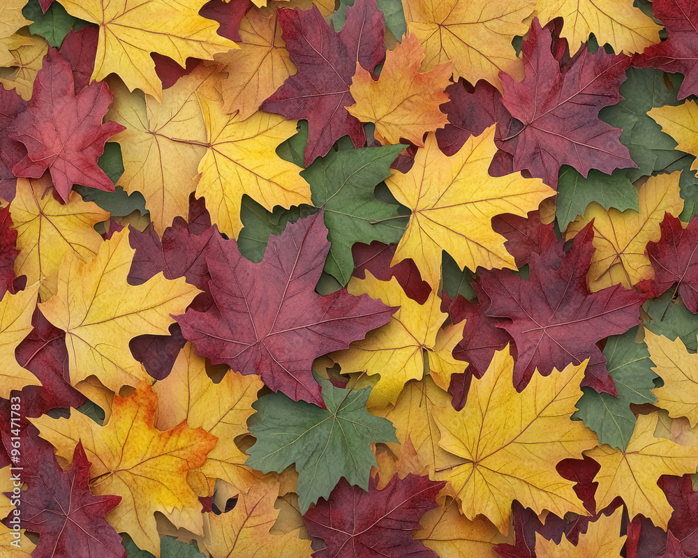vibrant autumn leaves close-up showing fall colors vibrant autumn leaves close-up showing fall colors