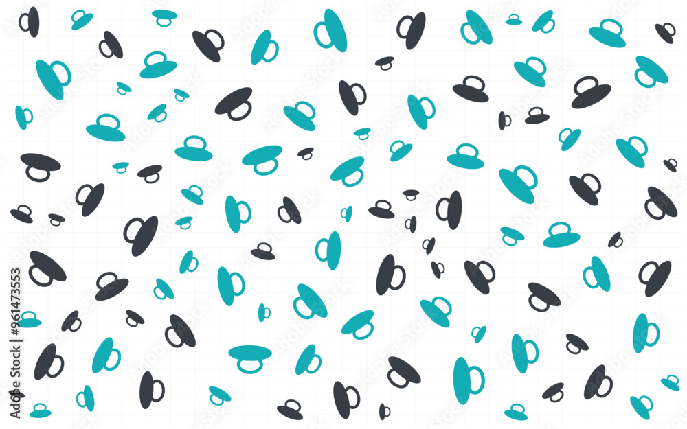 Colourful memphis pattern Abstract background for your Social Media Wallpaper