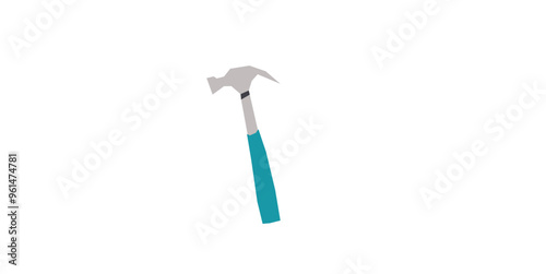 illustration of hammer vector drawing