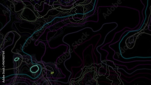 Neon spectacular. Vibrant neon geometrics. Neon textures.