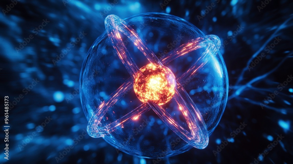 Nuclear fuel cycle during fission, showing isotopic changes and energy dynamics