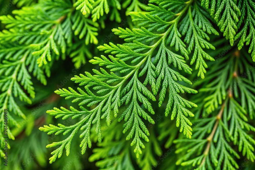 Softly glowing in the sunlight, the fresh green cedar tree leaves unfurl, their intricate network of veins a maze of gentle curves and sharp contrasts. Softly glowing in the sunlight, the fresh green cedar tree leaves unfurl, their intricate network of veins a maze of gentle curves and sharp contrasts.