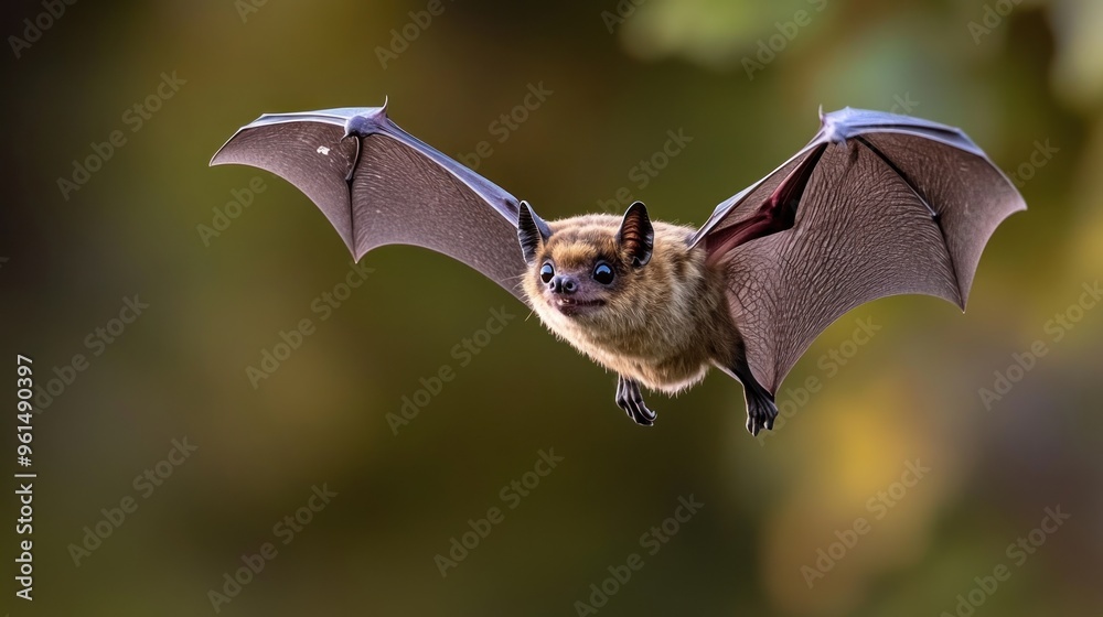 Obraz premium Bat in Flight