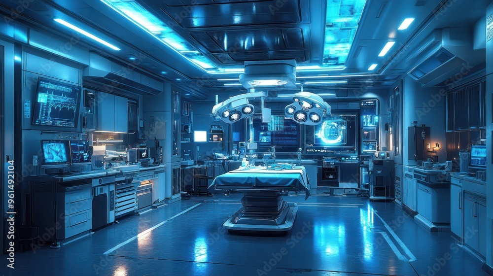 Futuristic Operating Room Futuristic Operating Room