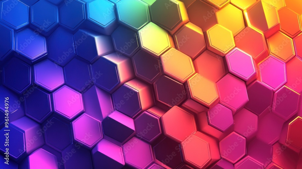 Abstract Hexagon Pattern Abstract Hexagon Pattern