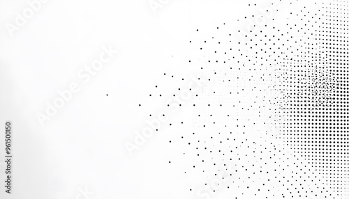 A large expanse of blank space with just a tiny dot or small shape in the corner, emphasizing minimalism
