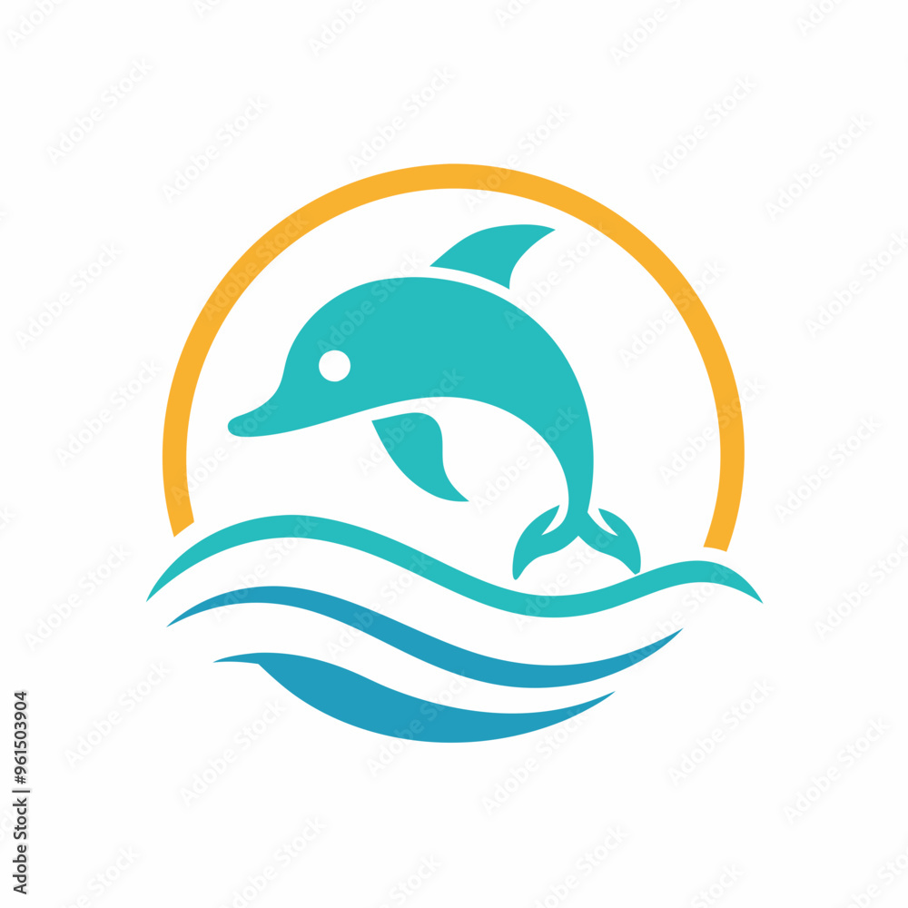 Fototapeta premium Featuring a clean and simple line art logo