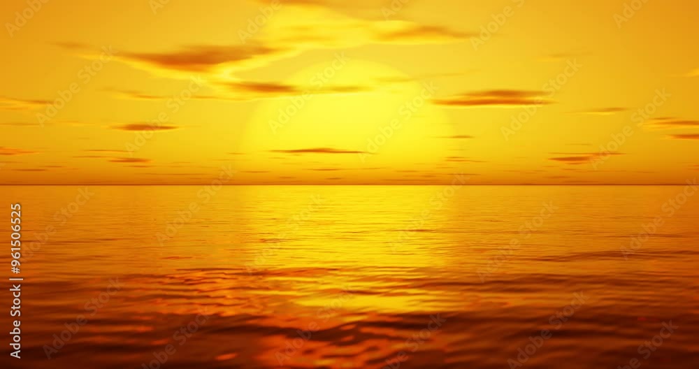 Wave sea beach and sunset sky abstract background. Nature and summer concept. 3d render. Wave sea beach and sunset sky abstract background. Nature and summer concept. 3d render.