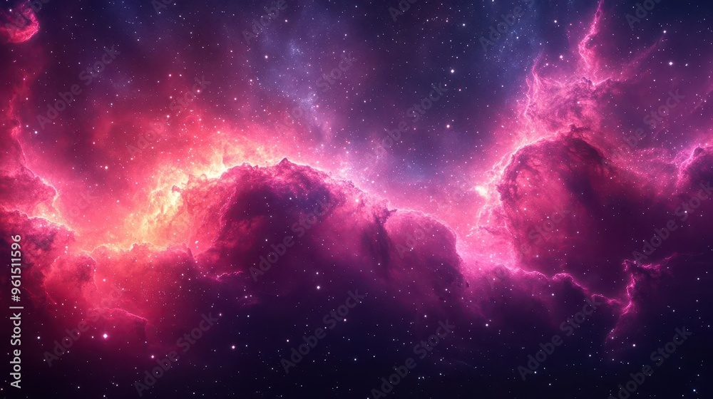 dreamy night sky scene in rich maroon hues twinkling stars swirling nebulas and distant galaxies atmospheric and moody subtle gradients create depth and wonder dreamy night sky scene in rich maroon hues twinkling stars swirling nebulas and distant galaxies atmospheric and moody subtle gradients create depth and wonder