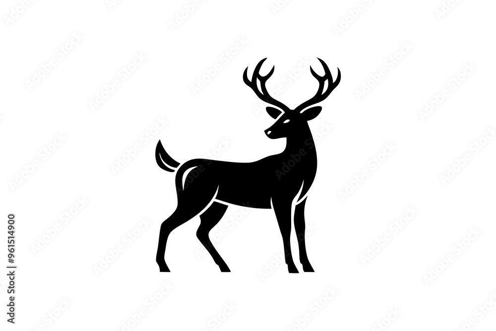 Gold Deer Logo. Simple Vector illustration. Emblem design business template. Classic Deer icon. Nature Wildlife Hunting. Silhouette Head. Stag, Buck, Hart, Reindeer, Mule, Whitetail, Elk, Antler. Gold Deer Logo. Simple Vector illustration. Emblem design business template. Classic Deer icon. Nature Wildlife Hunting. Silhouette Head. Stag, Buck, Hart, Reindeer, Mule, Whitetail, Elk, Antler.