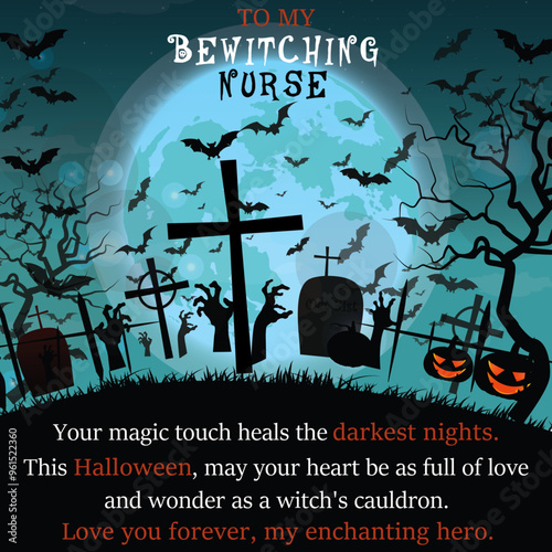 halloween message card design shineon 2024