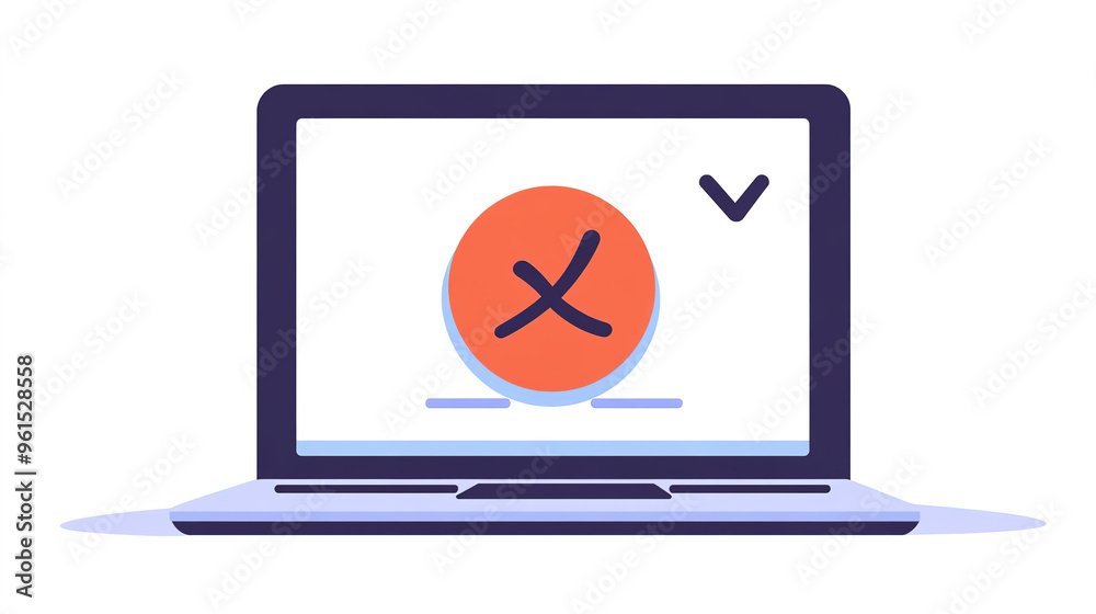 Icon representing an error page, featuring a clear and straightforward design. Icon representing an error page, featuring a clear and straightforward design.